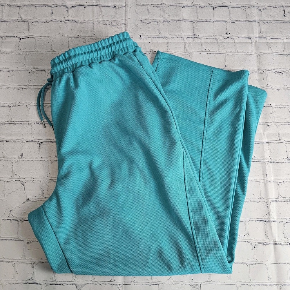 Hardaddy Mens Sweatpants Size XXL Blue Athletic Open Bottom Drawstring Yoga